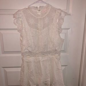 White Lace Boutique Dress